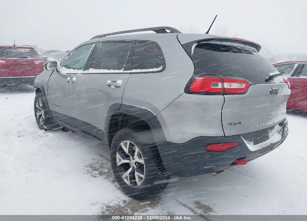 2015 JEEP CHEROKEE TRAILHAWK VIN: 1C4PJMBS8FW785522