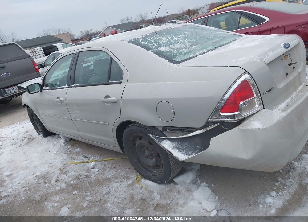 2008 FORD FUSION S VIN: 3FAHP06Z88R133885