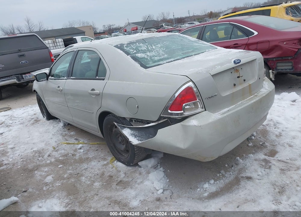 2008 FORD FUSION S VIN: 3FAHP06Z88R133885