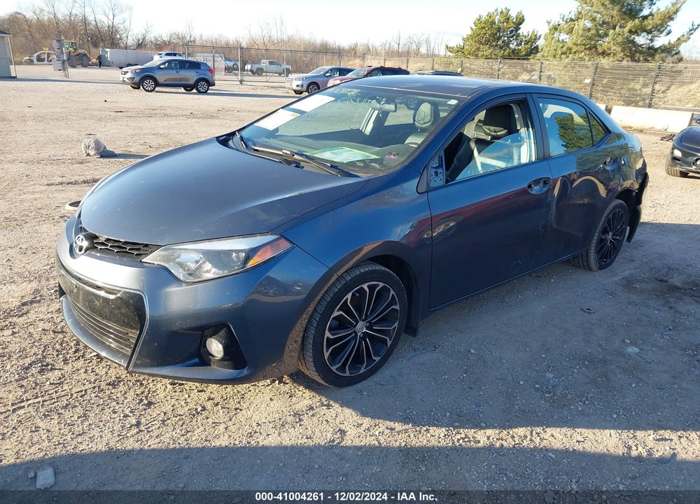 2015 TOYOTA COROLLA S PLUS VIN: 2T1BURHE0FC408692