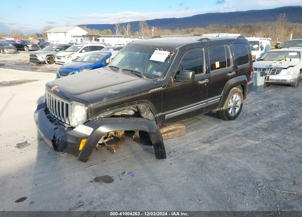 2008 JEEP LIBERTY LIMITED EDITION VIN: 1J8GN58K88W123369