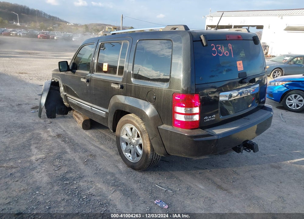 2008 JEEP LIBERTY LIMITED EDITION VIN: 1J8GN58K88W123369