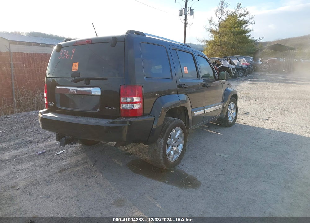 2008 JEEP LIBERTY LIMITED EDITION VIN: 1J8GN58K88W123369
