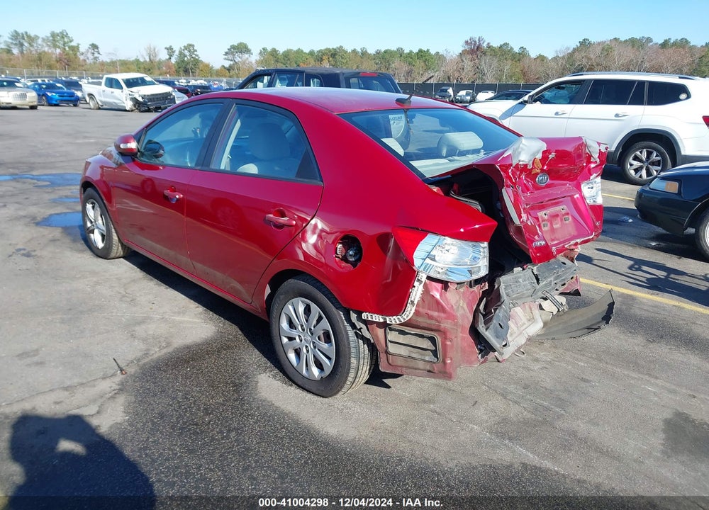 2010 KIA FORTE EX VIN: KNAFU4A21A5187983
