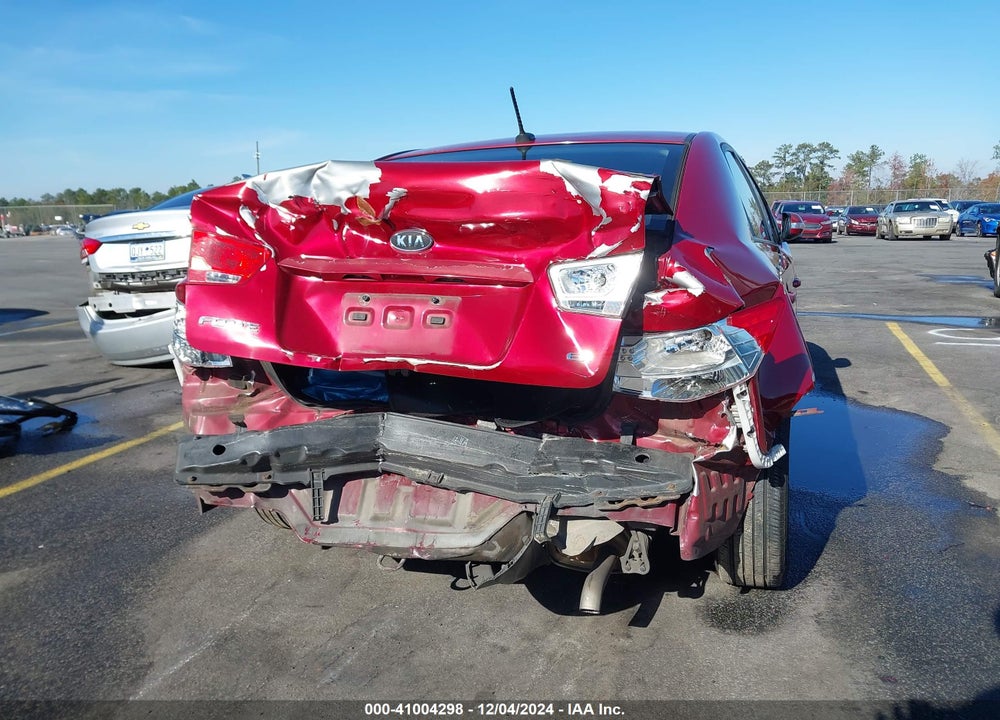 2010 KIA FORTE EX VIN: KNAFU4A21A5187983