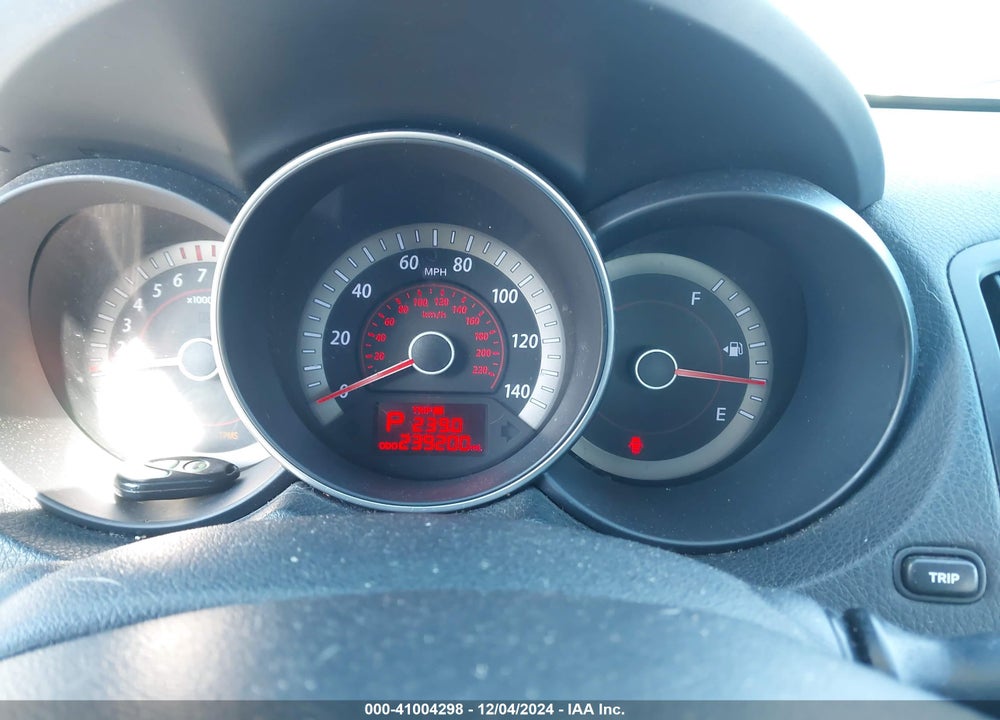 2010 KIA FORTE EX VIN: KNAFU4A21A5187983