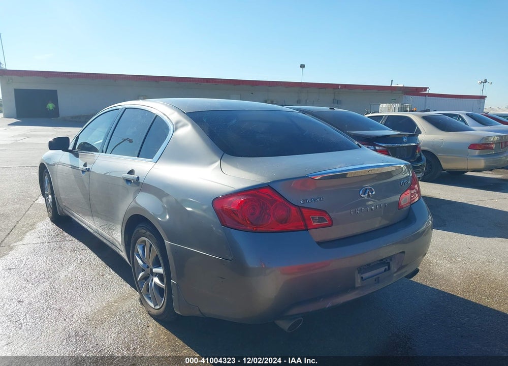 2007 INFINITI G35X VIN: JNKBV61F37M809784