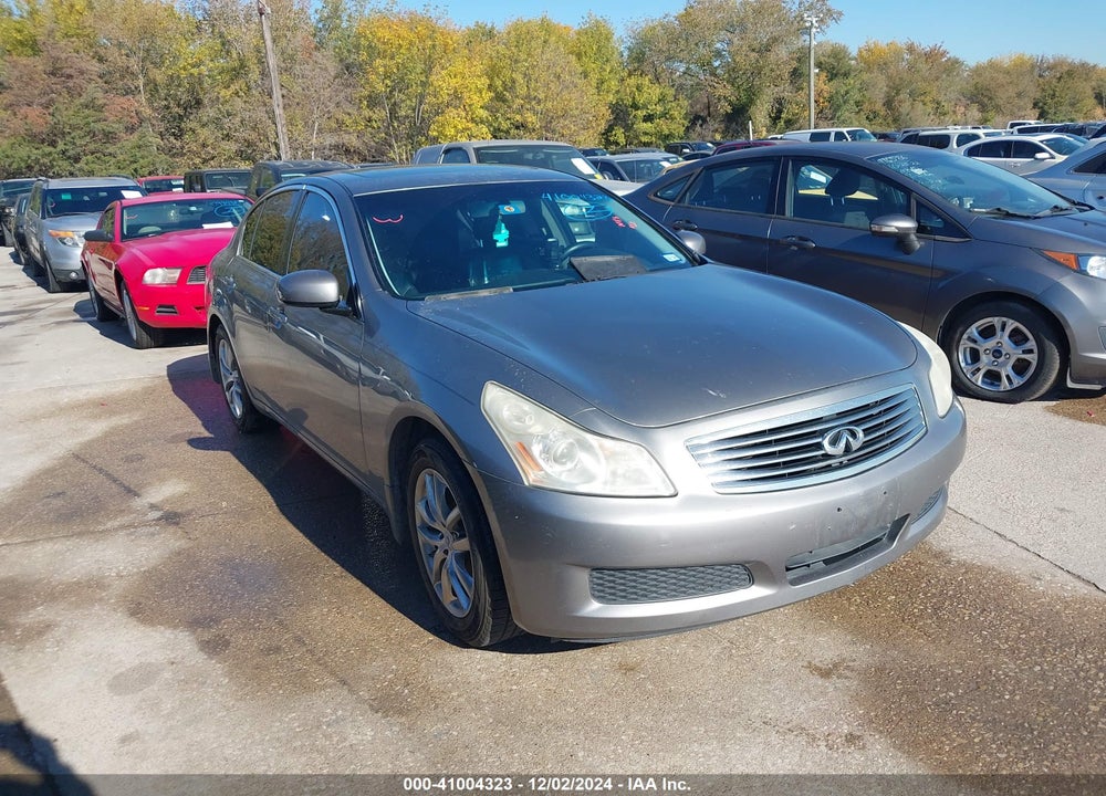 2007 INFINITI G35X VIN: JNKBV61F37M809784