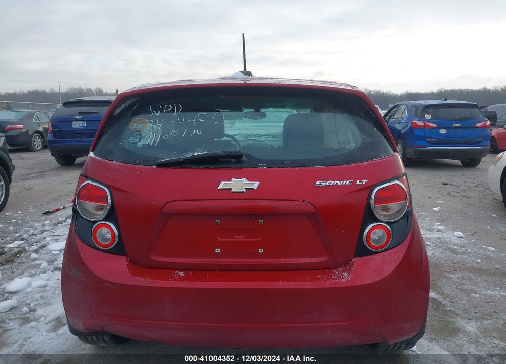 2016 CHEVROLET SONIC LT AUTO VIN: 1G1JC6SGXG4103298