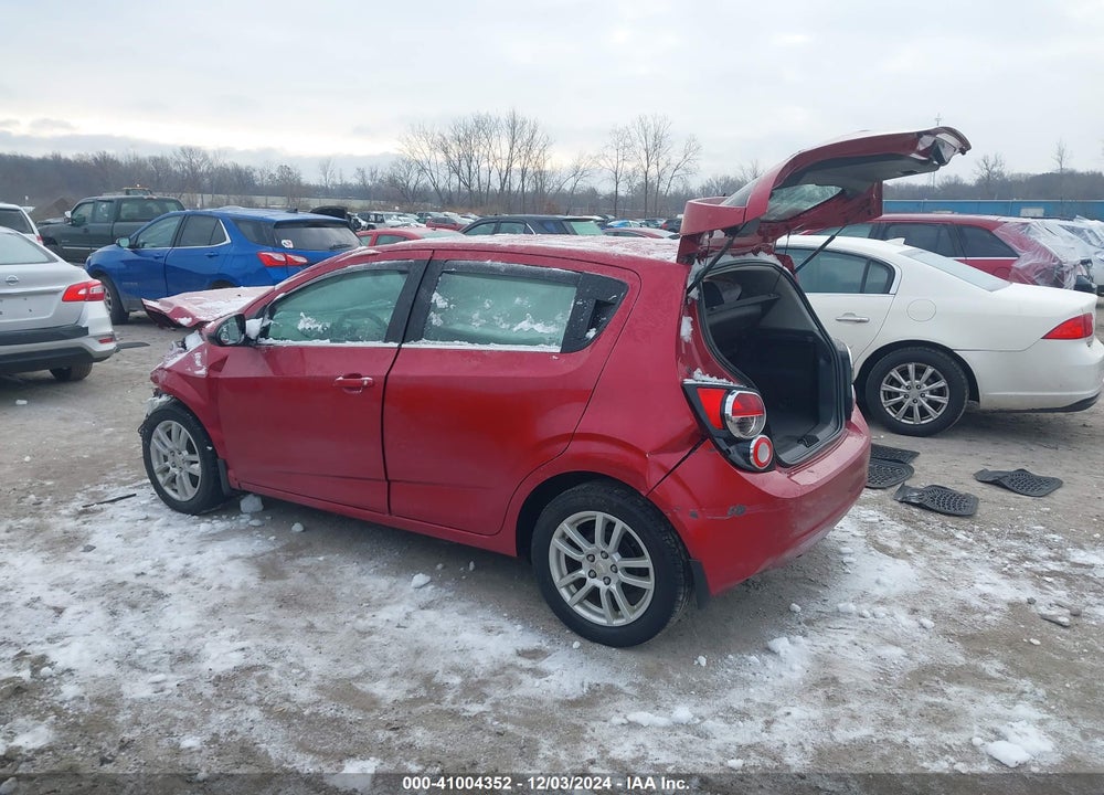 2016 CHEVROLET SONIC LT AUTO VIN: 1G1JC6SGXG4103298