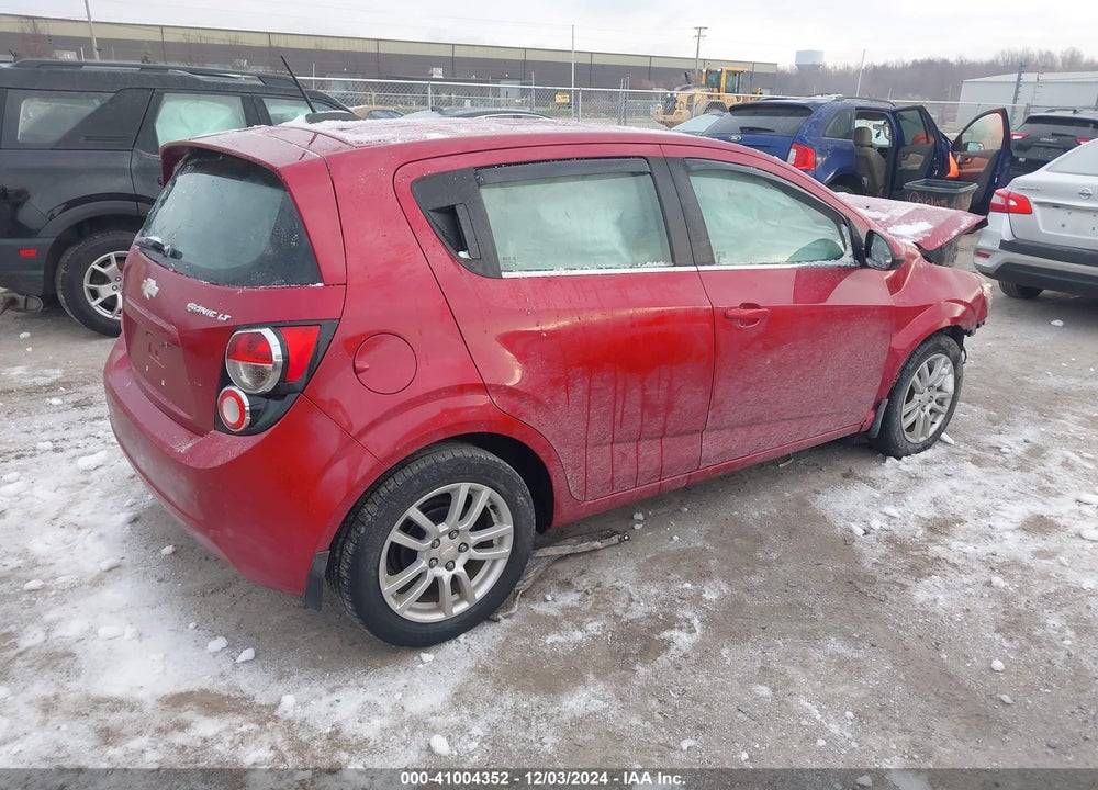 2016 CHEVROLET SONIC LT AUTO VIN: 1G1JC6SGXG4103298