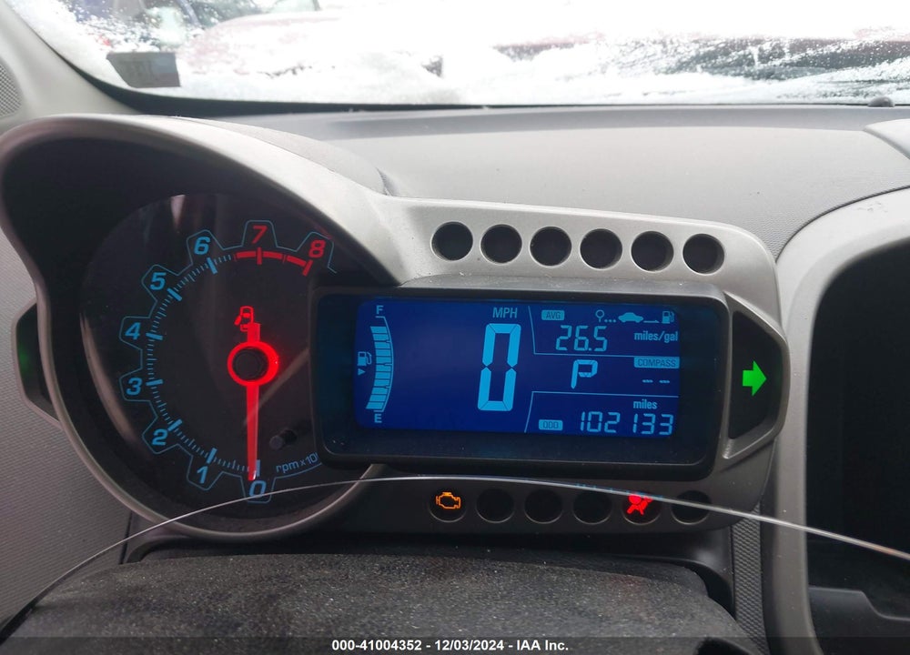 2016 CHEVROLET SONIC LT AUTO VIN: 1G1JC6SGXG4103298