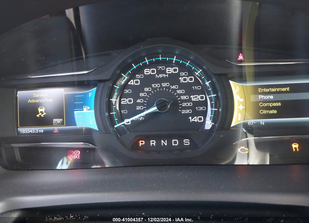 2013 FORD FLEX SEL VIN: 2FMGK5C82DBD02171