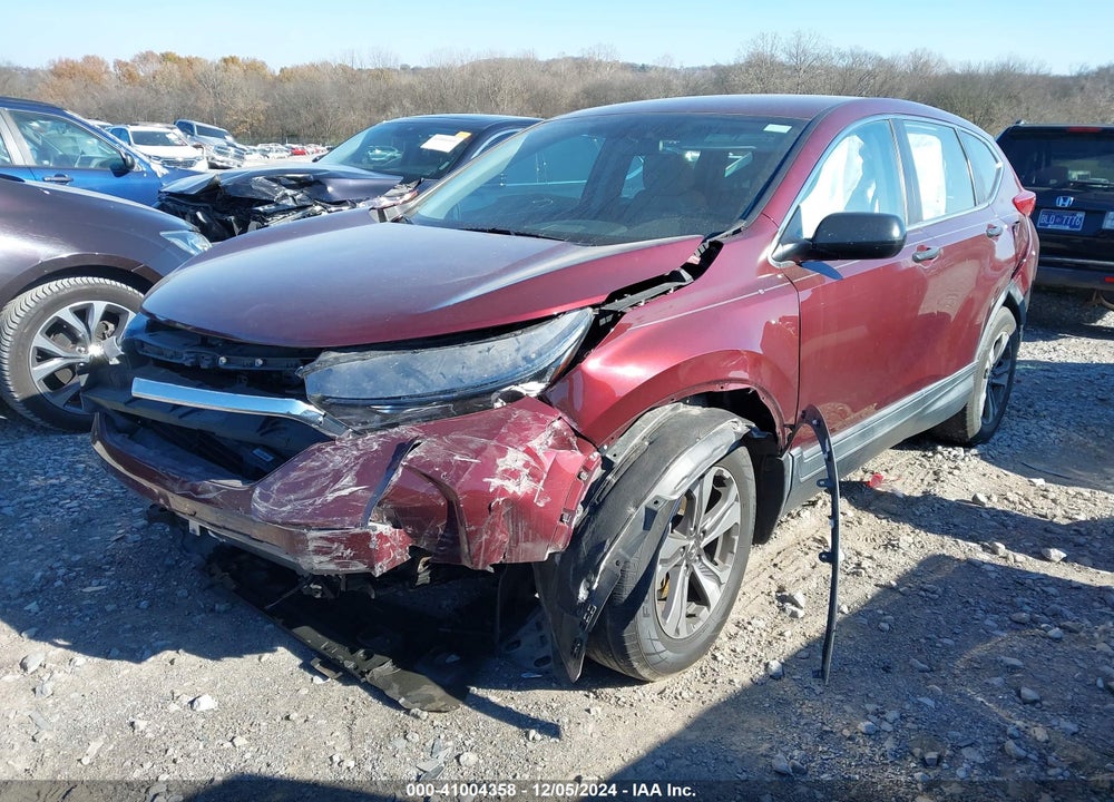 2017 HONDA CR-V LX VIN: 7FARW5H38HE009287