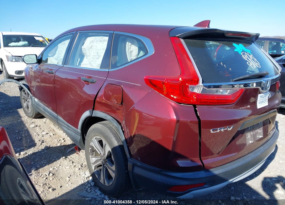 2017 HONDA CR-V LX VIN: 7FARW5H38HE009287