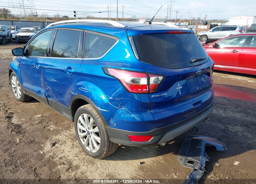 2017 FORD ESCAPE TITANIUM VIN: 1FMCU0J94HUB76807