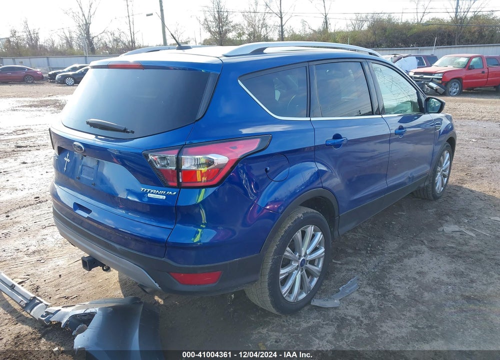 2017 FORD ESCAPE TITANIUM VIN: 1FMCU0J94HUB76807