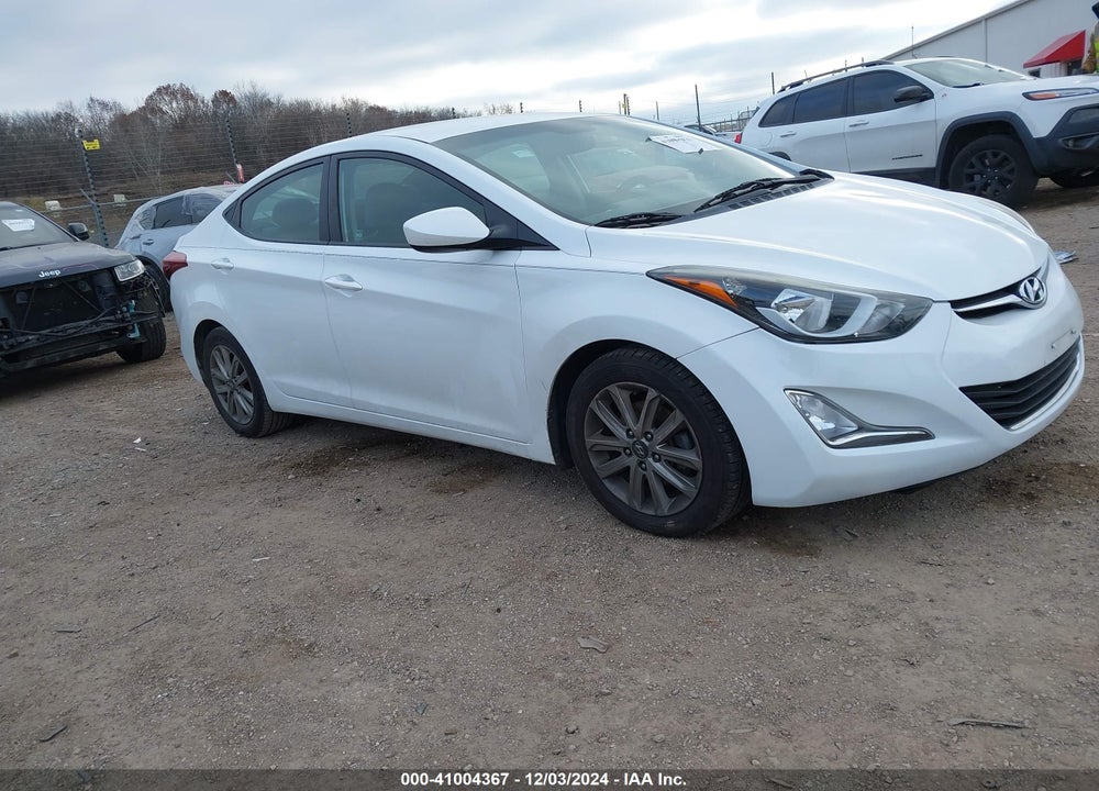 2015 HYUNDAI ELANTRA SE VIN: 5NPDH4AE0FH589185