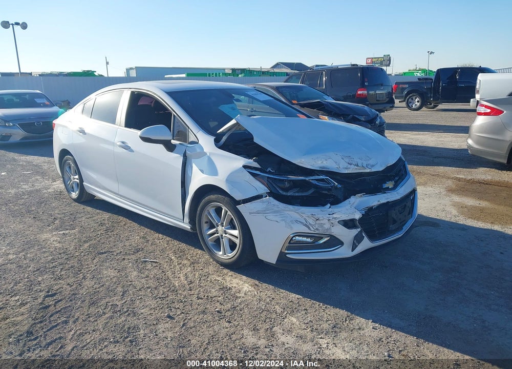 2016 CHEVROLET CRUZE LT AUTO VIN: 1G1BE5SM3G7251676