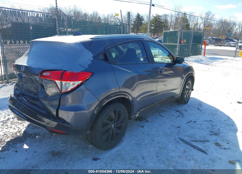 2021 HONDA HR-V AWD SPORT VIN: 3CZRU6H10MM740334