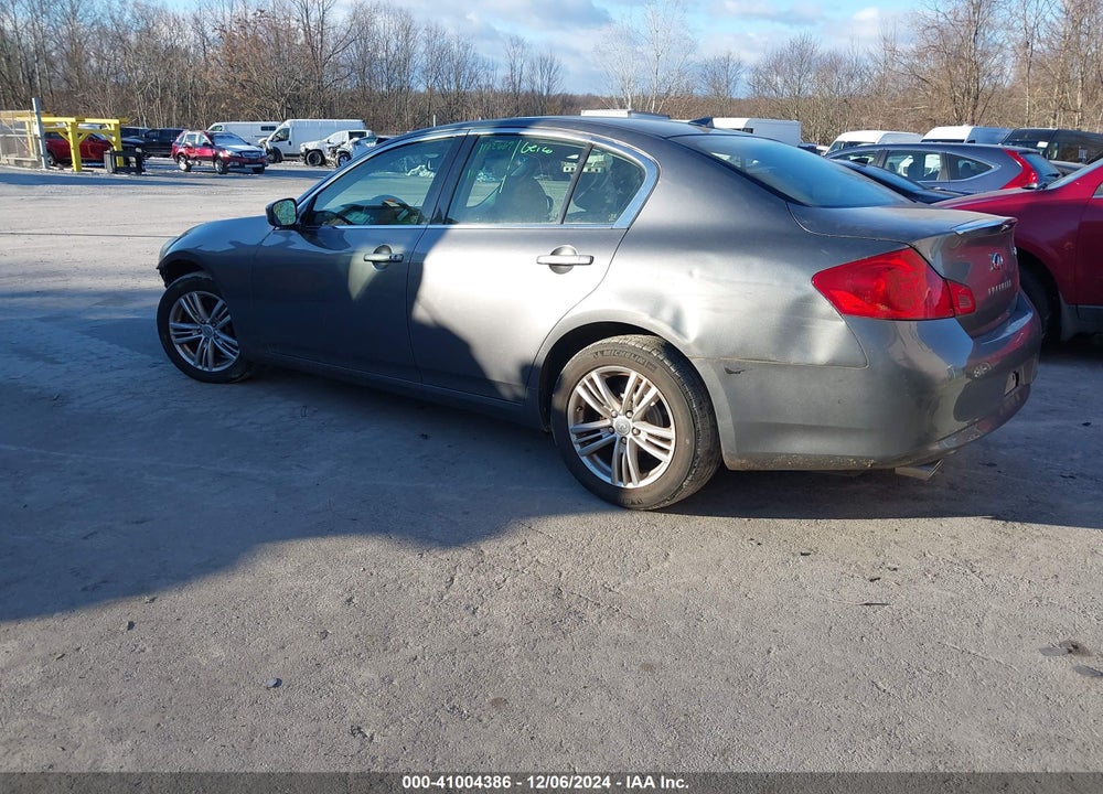 2012 INFINITI G25X VIN: JN1DV6AR6CM861458