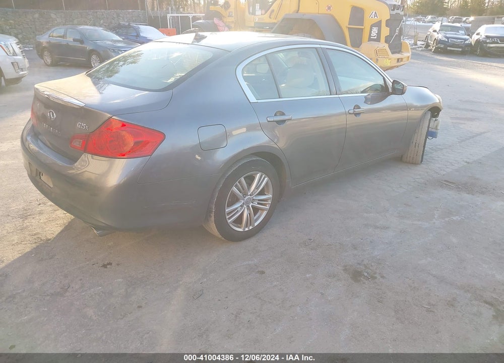 2012 INFINITI G25X VIN: JN1DV6AR6CM861458