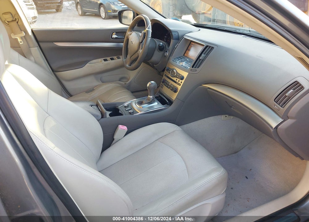 2012 INFINITI G25X VIN: JN1DV6AR6CM861458