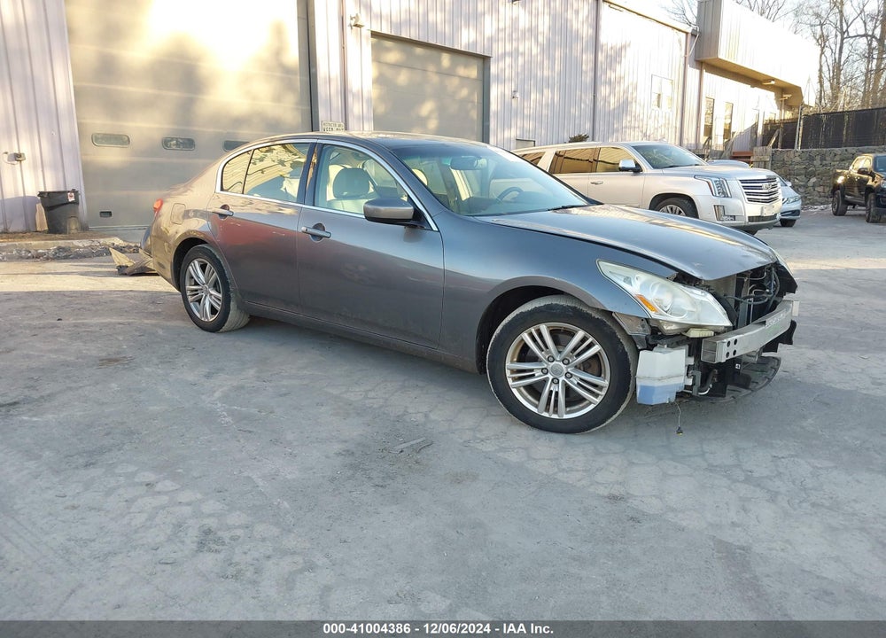 2012 INFINITI G25X VIN: JN1DV6AR6CM861458
