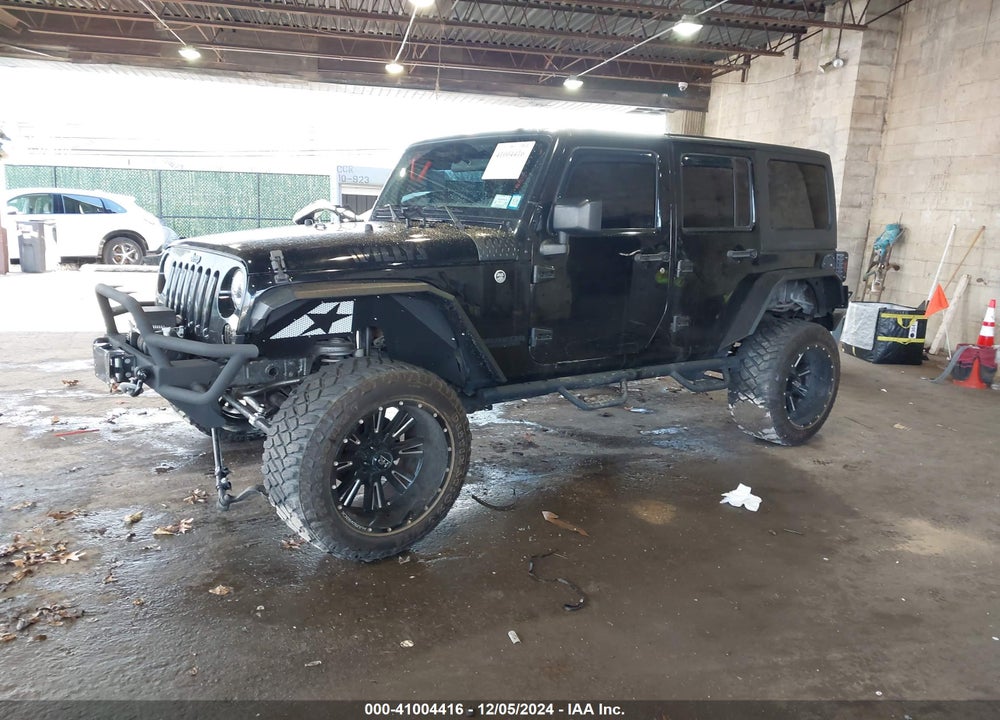 2016 JEEP WRANGLER UNLIMITED WILLYS WHEELER VIN: 1C4BJWDG1GL257290