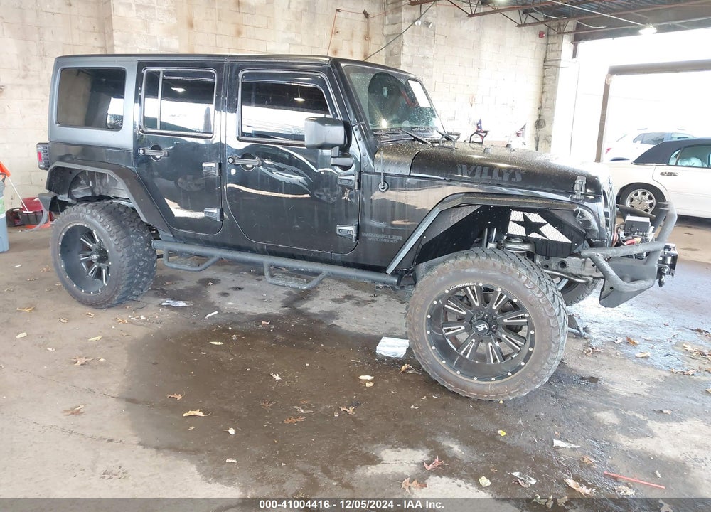 2016 JEEP WRANGLER UNLIMITED WILLYS WHEELER VIN: 1C4BJWDG1GL257290