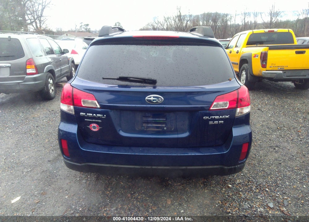 2010 SUBARU OUTBACK 3.6R LIMITED VIN: 4S4BRDKC9A2374606