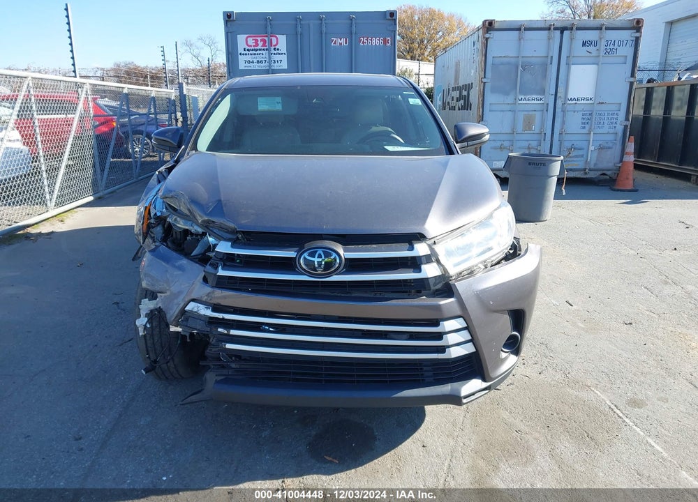 2019 TOYOTA HIGHLANDER LE VIN: 5TDZARFHXKS050183