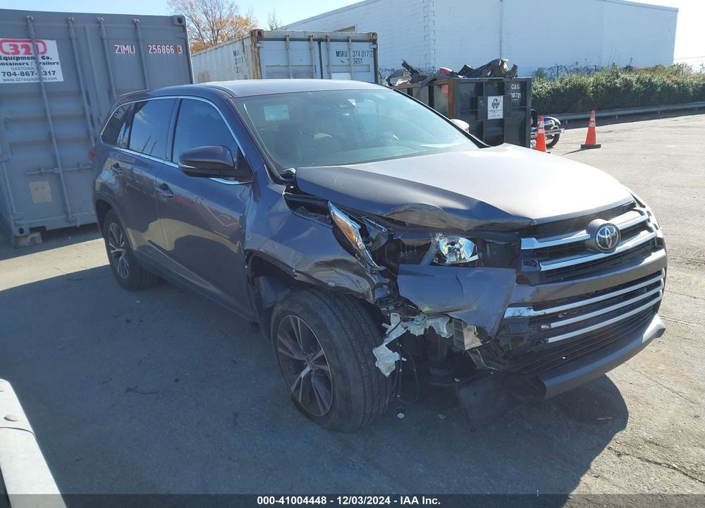 2019 TOYOTA HIGHLANDER LE VIN: 5TDZARFHXKS050183