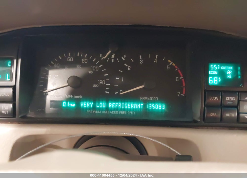 1992 CADILLAC ELDORADO VIN: 1G6EL13B2NU623722