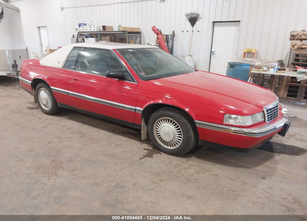 1992 CADILLAC ELDORADO VIN: 1G6EL13B2NU623722