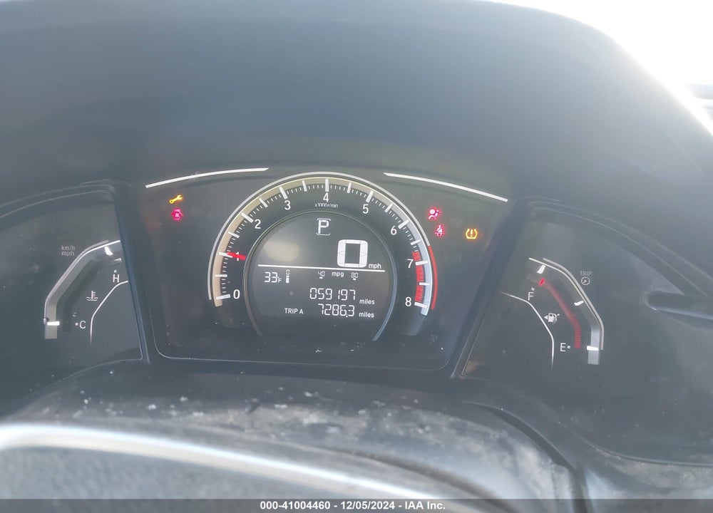 2018 HONDA CIVIC LX VIN: 19XFC2F54JE041921