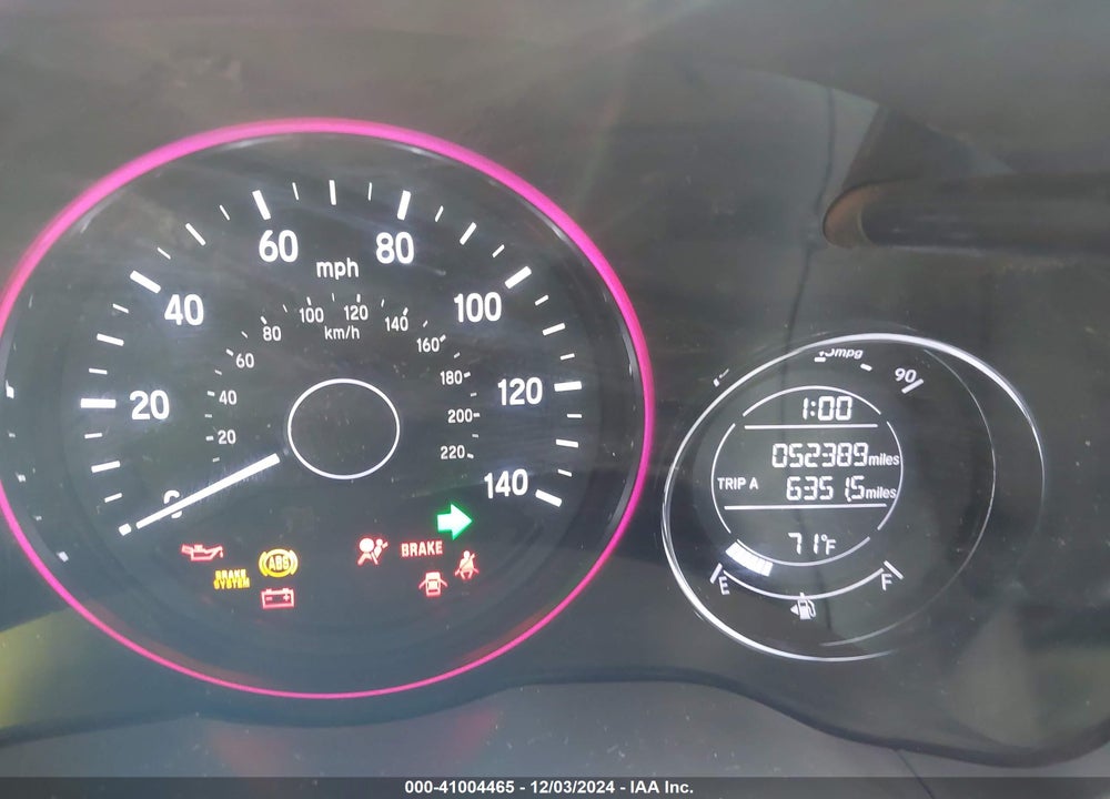 2022 HONDA HR-V 2WD SPORT VIN: 3CZRU5H14NM706733