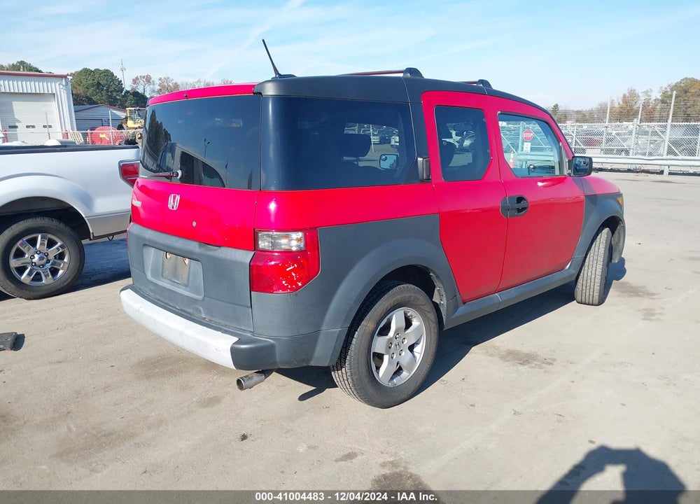 2005 HONDA ELEMENT EX VIN: 5J6YH28655L008904