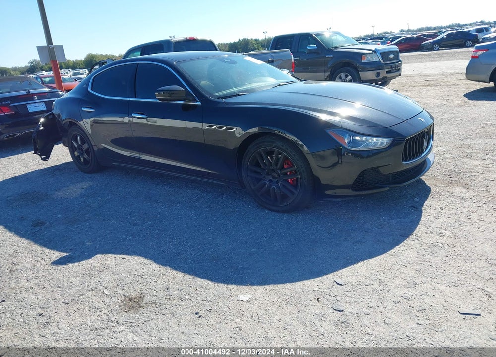 2017 MASERATI GHIBLI S Q4 VIN: ZAM57RTA5H1196500