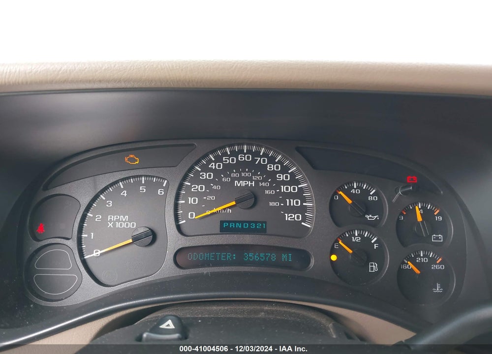 2003 CHEVROLET TAHOE LS VIN: 1GNEC13V43R250410