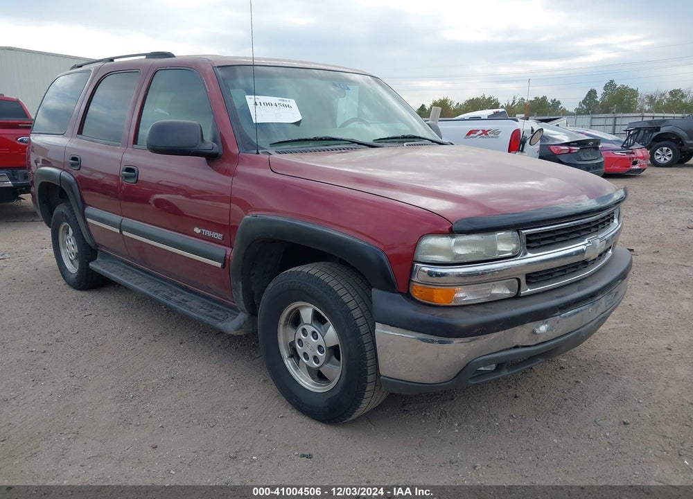 2003 CHEVROLET TAHOE LS VIN: 1GNEC13V43R250410