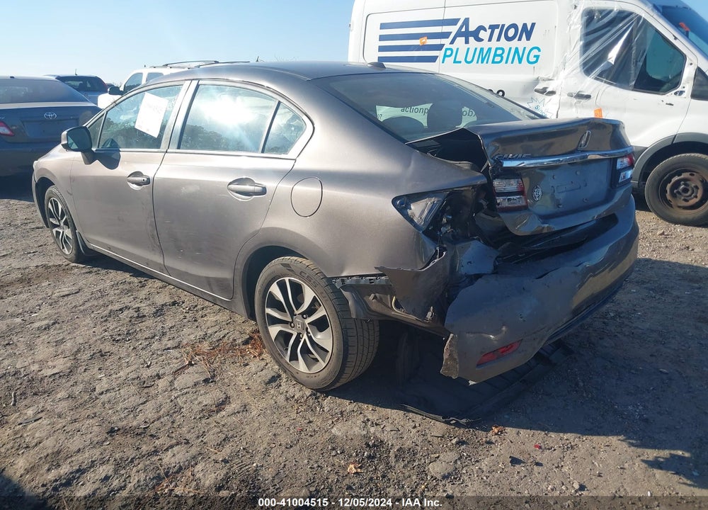 2013 HONDA CIVIC EX VIN: 19XFB2F83DE015070