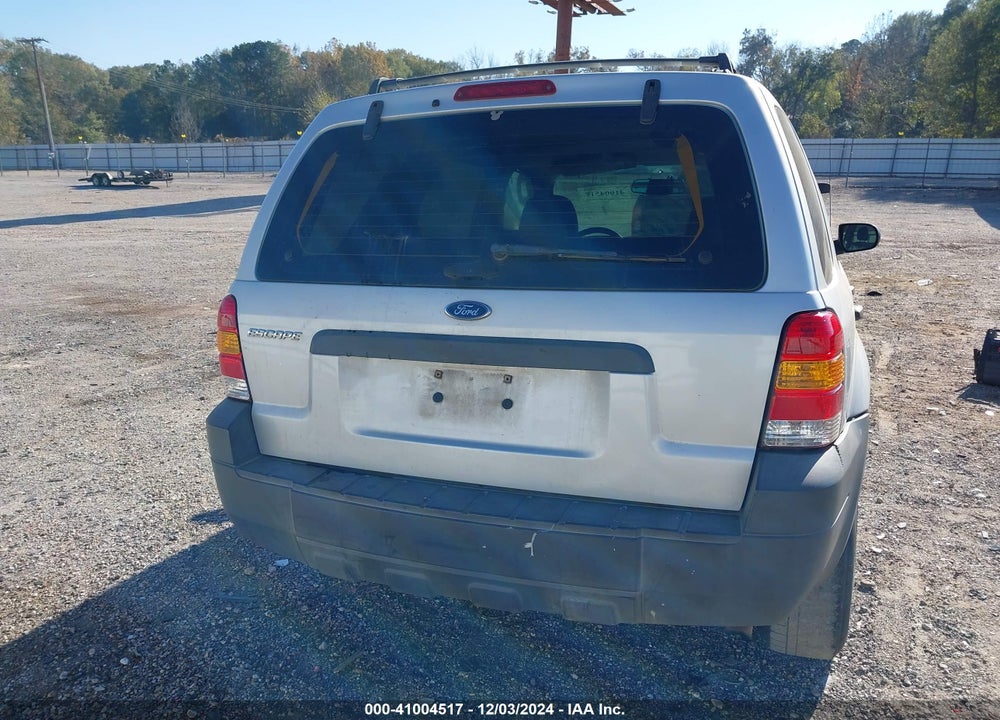 2006 FORD ESCAPE XLS/XLS MANUAL VIN: 1FMYU02Z96KD35656