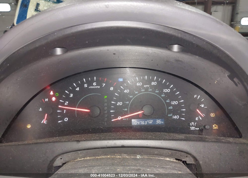 2007 TOYOTA CAMRY LE VIN: 4T1BE46K67U091624
