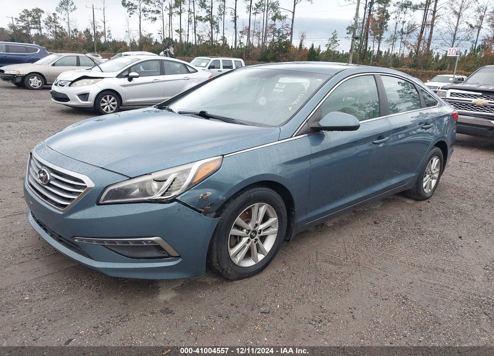 2015 HYUNDAI SONATA SE VIN: 5NPE24AF0FH077425