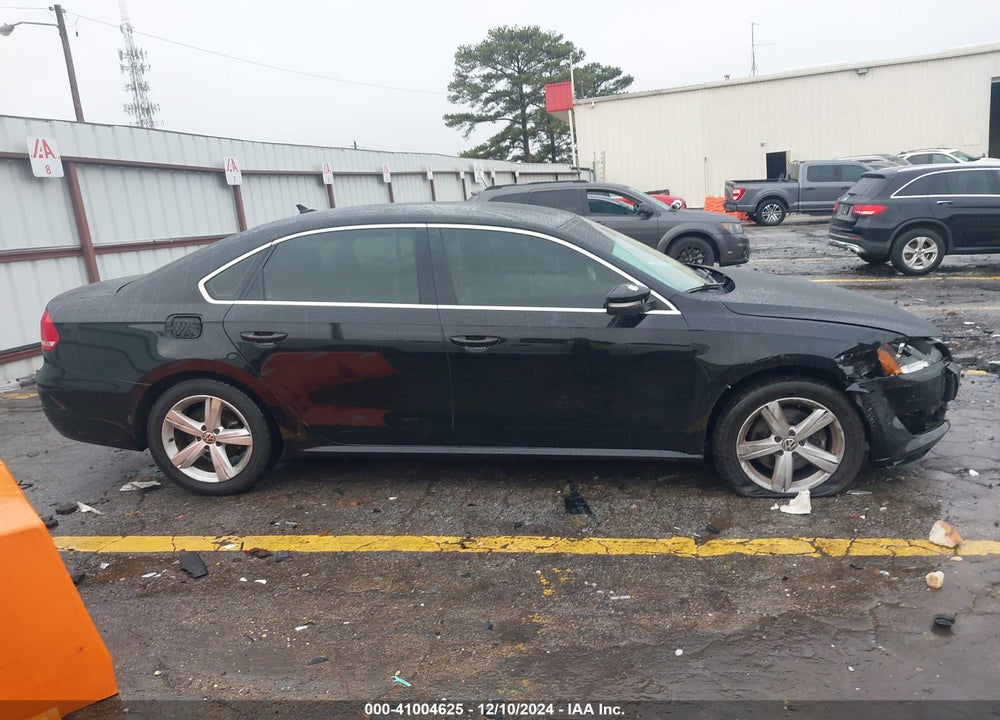 2013 VOLKSWAGEN PASSAT 2.5L SE VIN: 1VWBP7A34DC061455