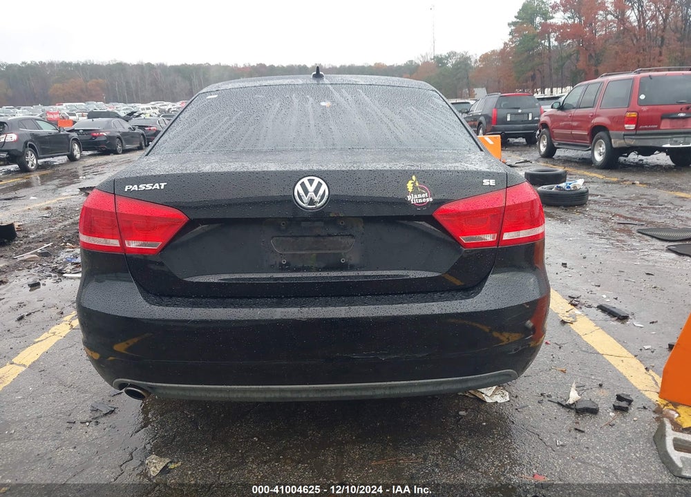 2013 VOLKSWAGEN PASSAT 2.5L SE VIN: 1VWBP7A34DC061455