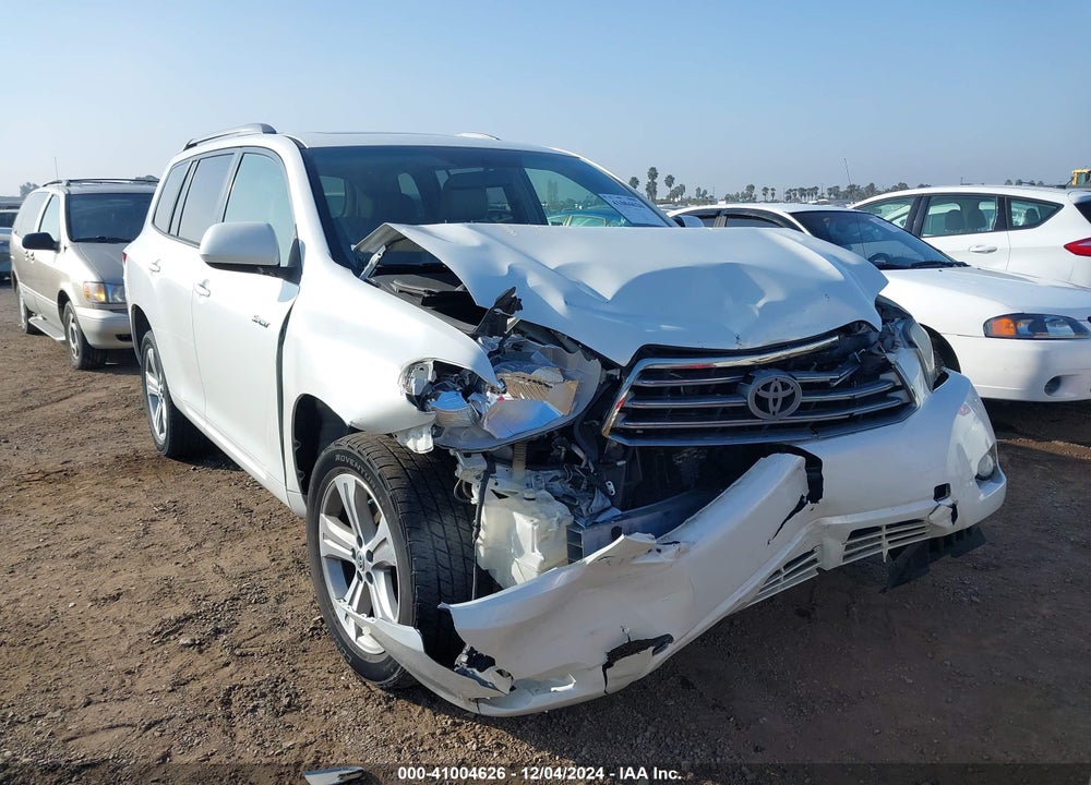2008 TOYOTA HIGHLANDER SPORT VIN: JTEES43A782041328