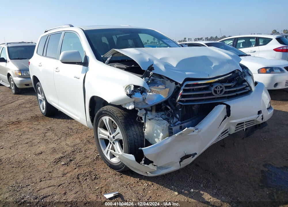 2008 TOYOTA HIGHLANDER SPORT VIN: JTEES43A782041328
