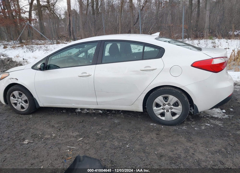 2014 KIA FORTE LX VIN: KNAFK4A66E5067689